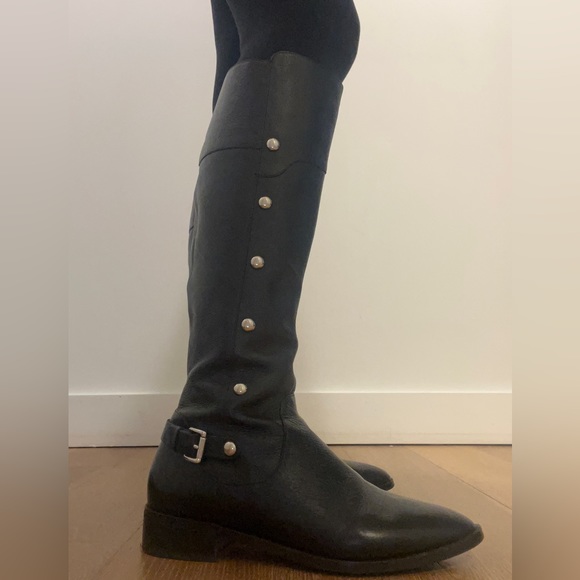 Michael by Michael Kors Leather riding boots EUC - Picture 9 of 15